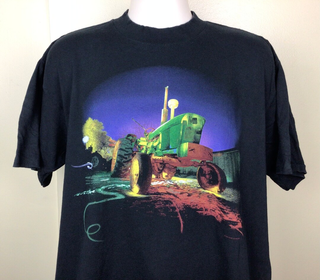 Vtg 1996 the Tractors Band Tshirt Black XL 90s Country Music Concert