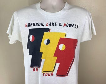 Vintage 90s Emerson, Lake & Palmer Tarkus ELP World Tour 1998