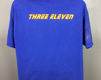 ヴィンテージ 90年代 311 スリーイレブン Tシャツ ブルー XL ポップ