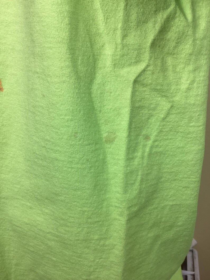 Vtg 1998 Sanrio Keroppi T-Shirt Green L 90s Japanese Animation Character Anime Japan Single Stitch Hello Kitty image 7