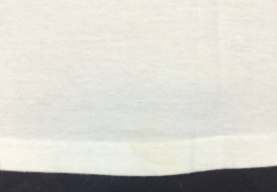 Vtg Early 90s Fractal Art Print T-Shirt White L M… - image 9