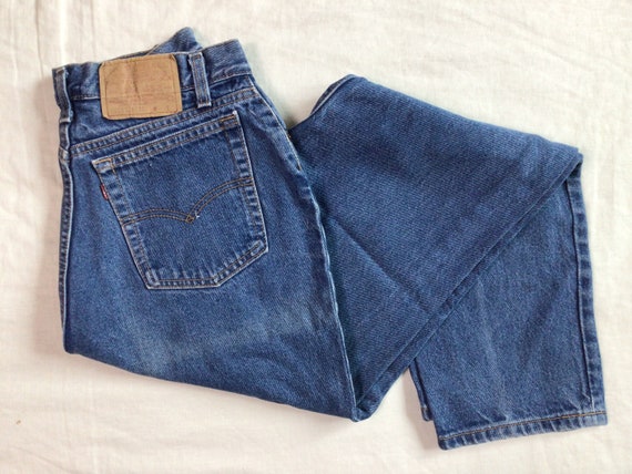 Vtg 80s Levi's 66505 1206 Medium Wash Blue Jeans Women's 505