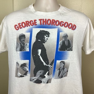 ジョージ・ソログッド　Tシャツ George thorogood t - Etsy 日本