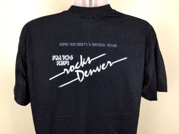 Vintage 1982 Steve Martin Dead Men Don't Wear Plaid T-shirt Black