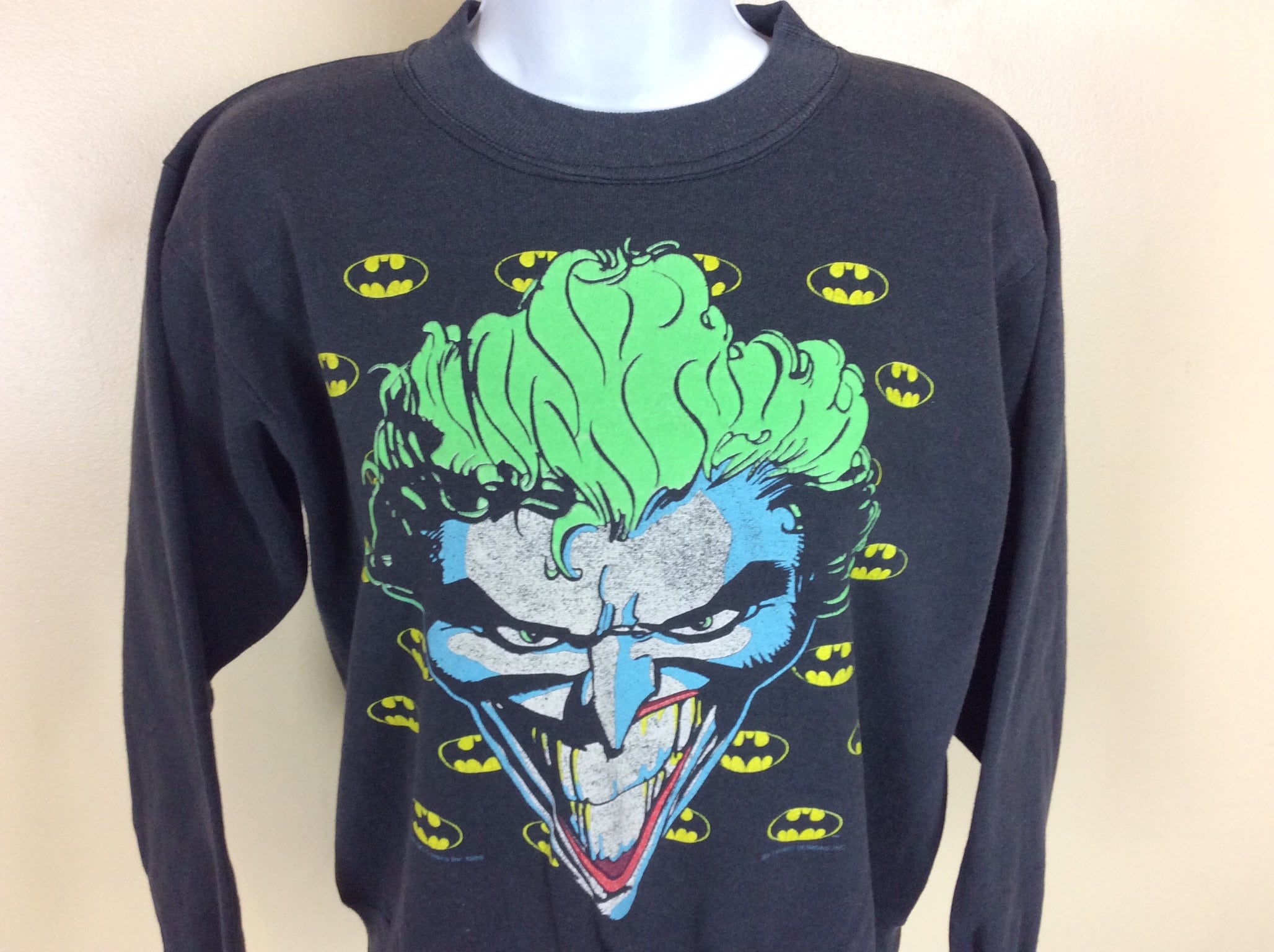 ヴィンテージ 1989 バットマン ジョーカー スウェットシャツ ヴィンテージ 1989 バットマン ジョーカー スウェットシャツ