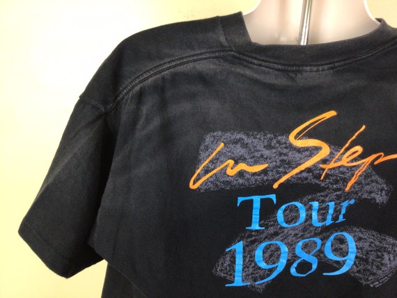 Vtg 1989 Stevie Ray Vaughan Double Trouble Concert T-shirt