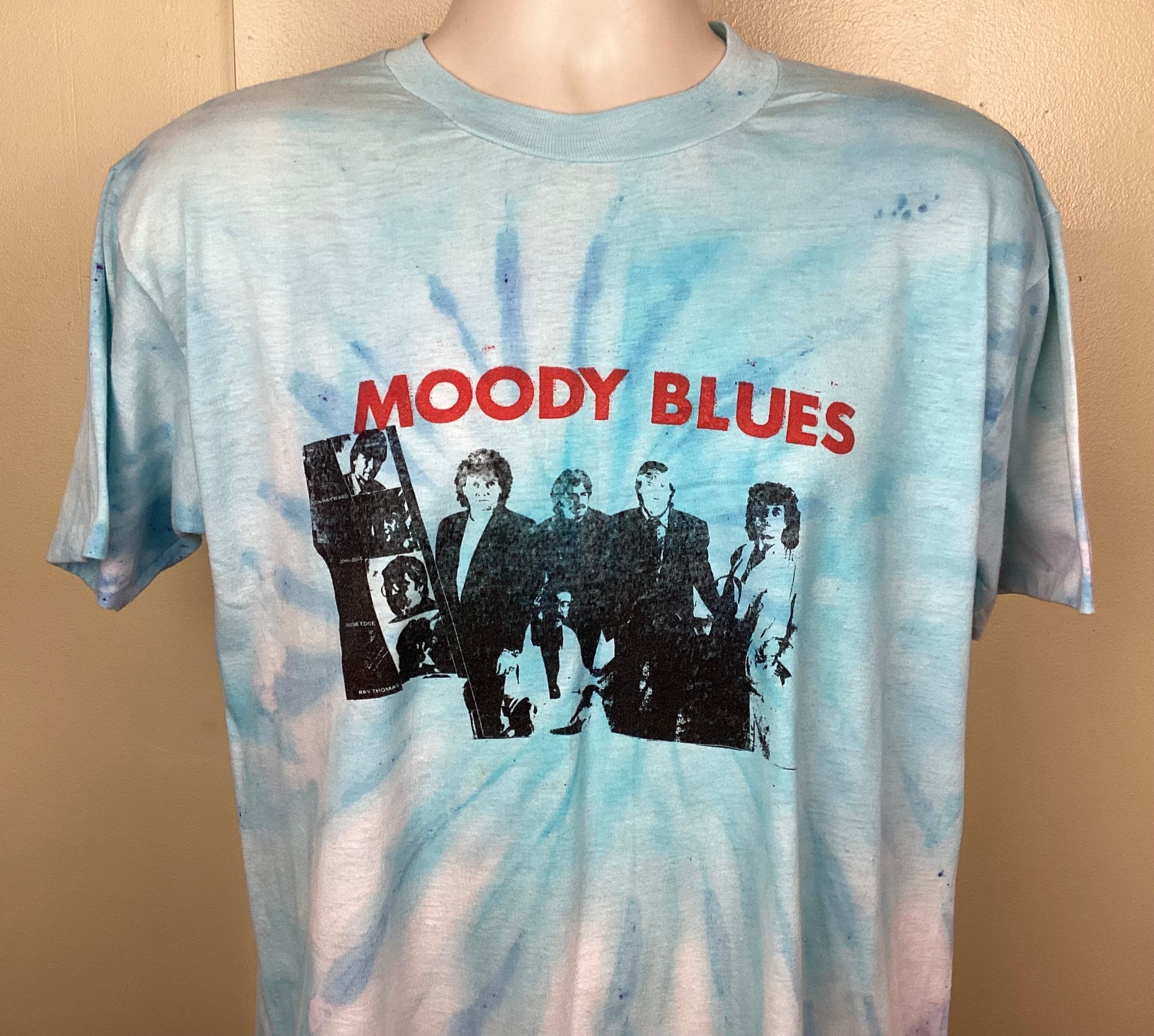 トップス 90s vintage band tee \"MOODY BLUES\" XL Vintage 90s The Moody Blues Tee – Branded In Butler