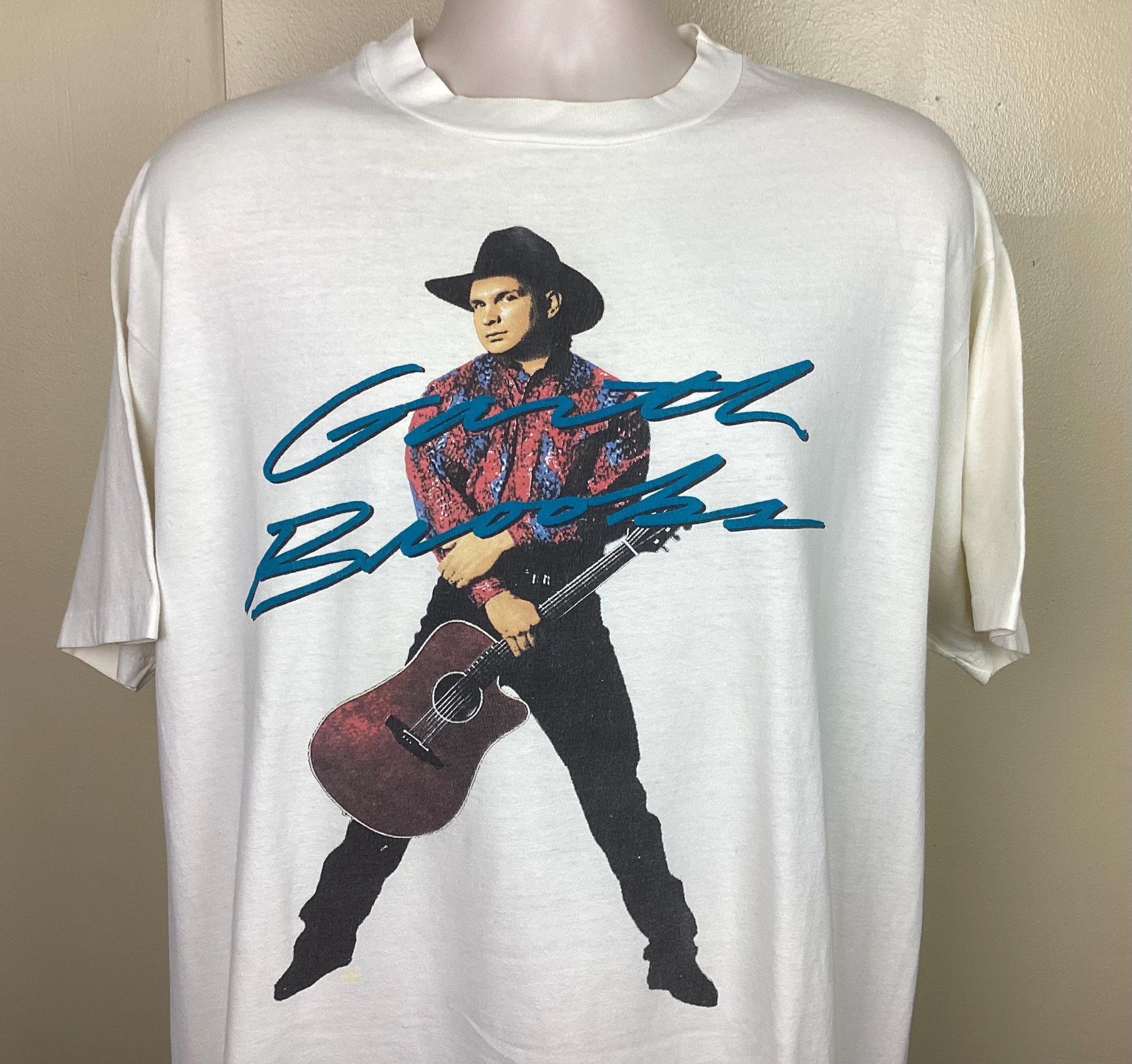 【L】Hanes 90s GARTH BROOKS band T-shirt Hanes garth brooks shirt - Gem