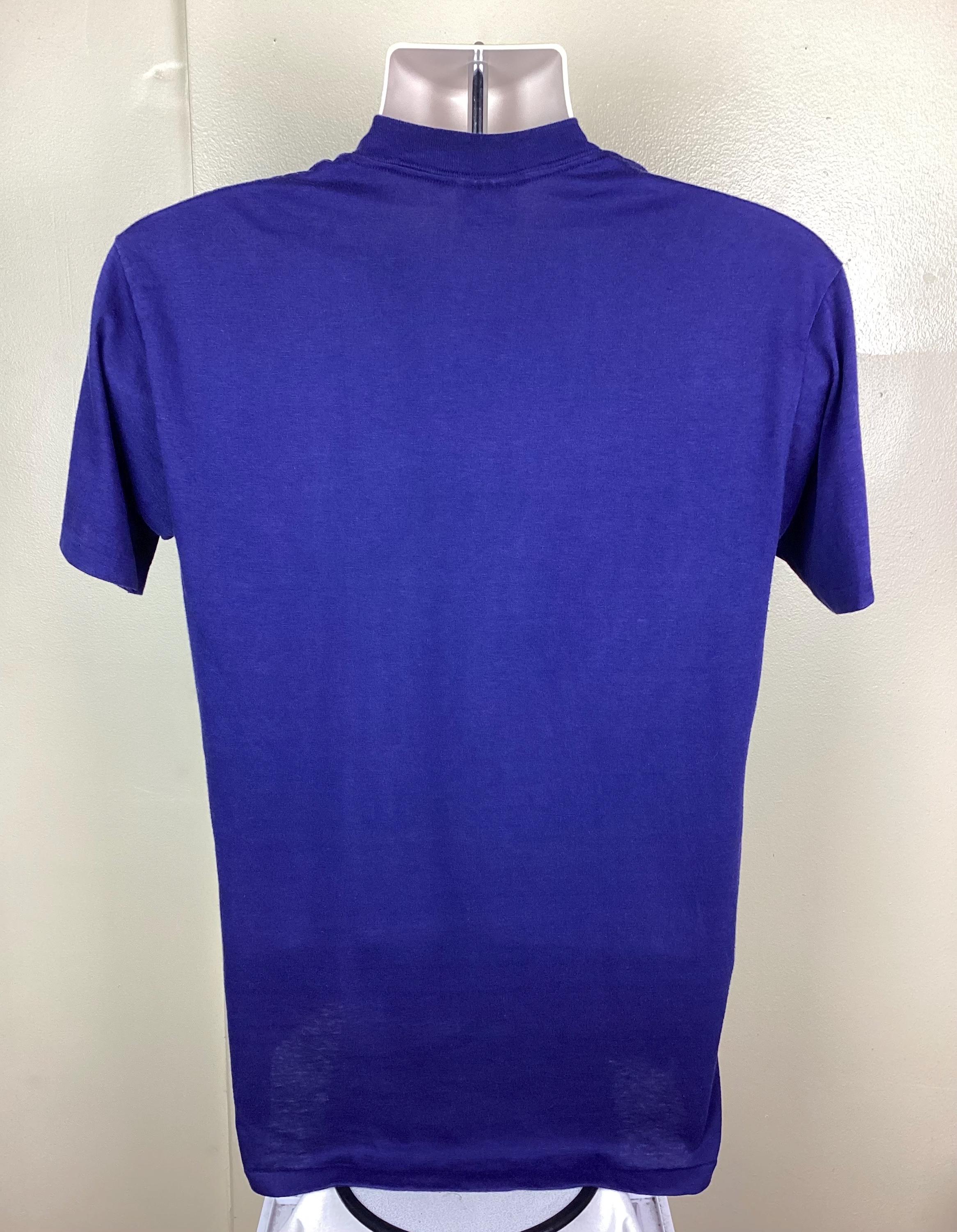 ヴィンテージ 80年代 フォスターズ ラガー Tシャツ ブルー M/L ビール 