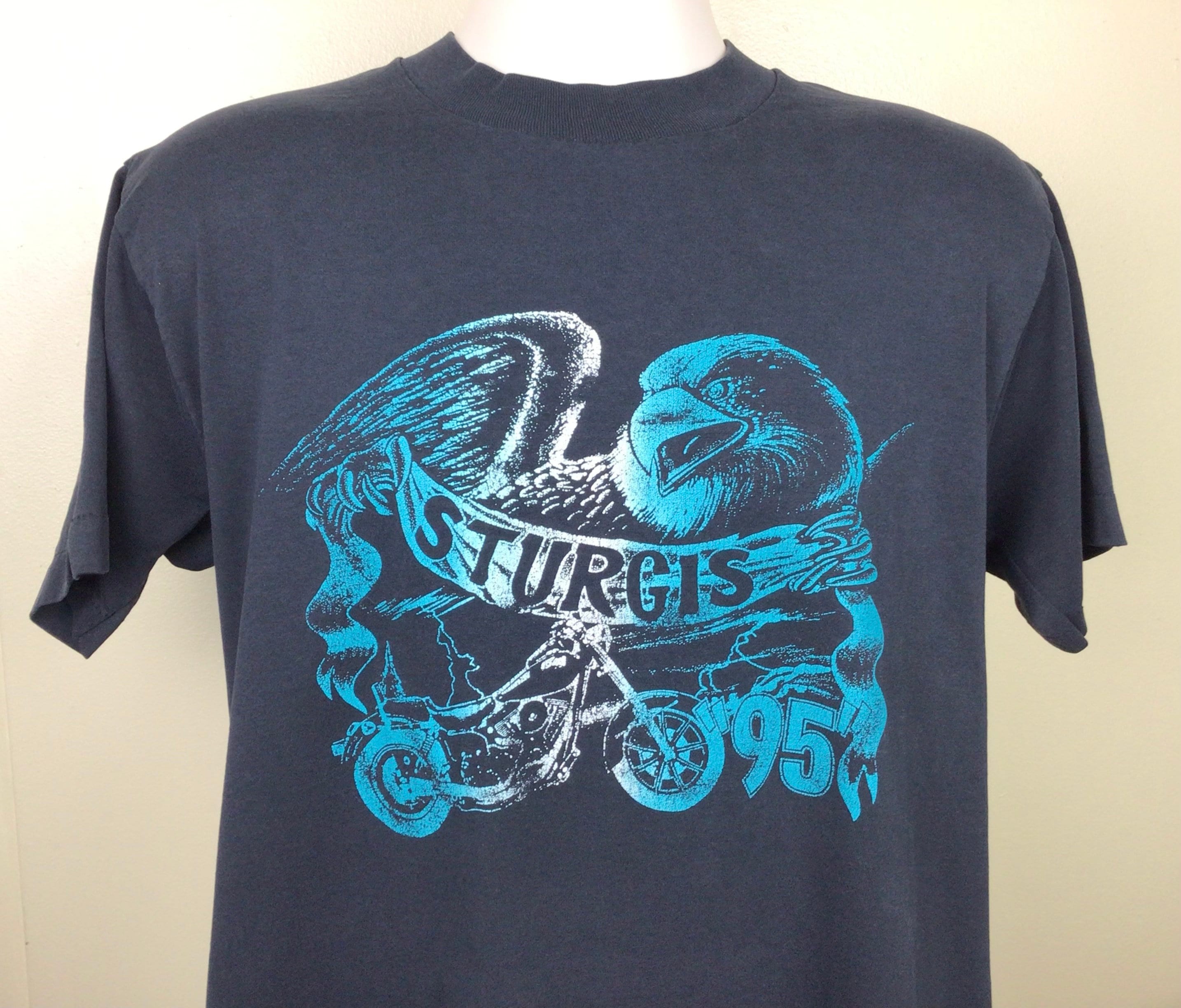 ヴィンテージ 1995 スタージス ラリー Tシャツ ブラック L 90年代