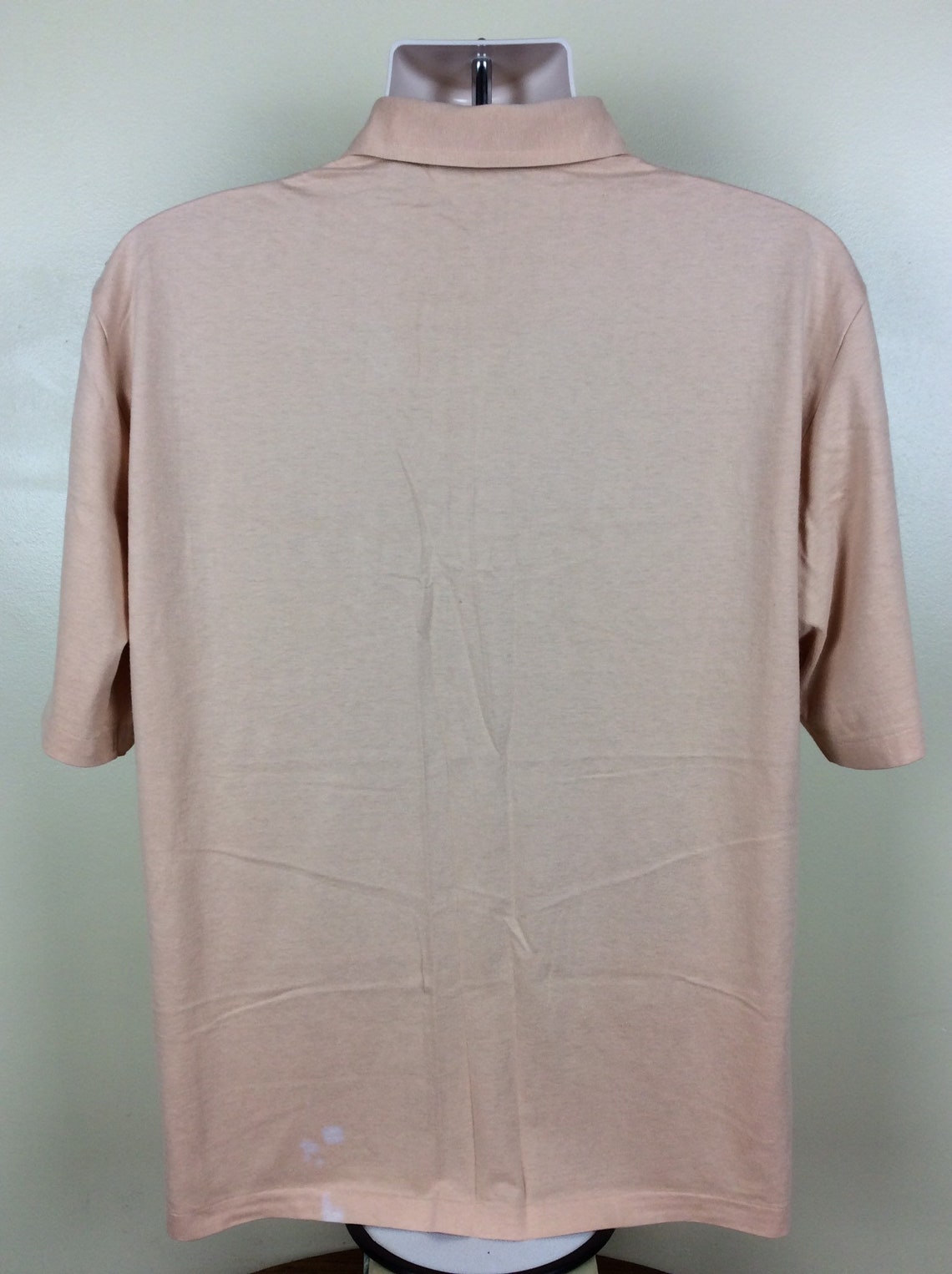 Vtg 70s 80s Sears Sportswear Beige Polo Shirt XL Blank Plain | Etsy