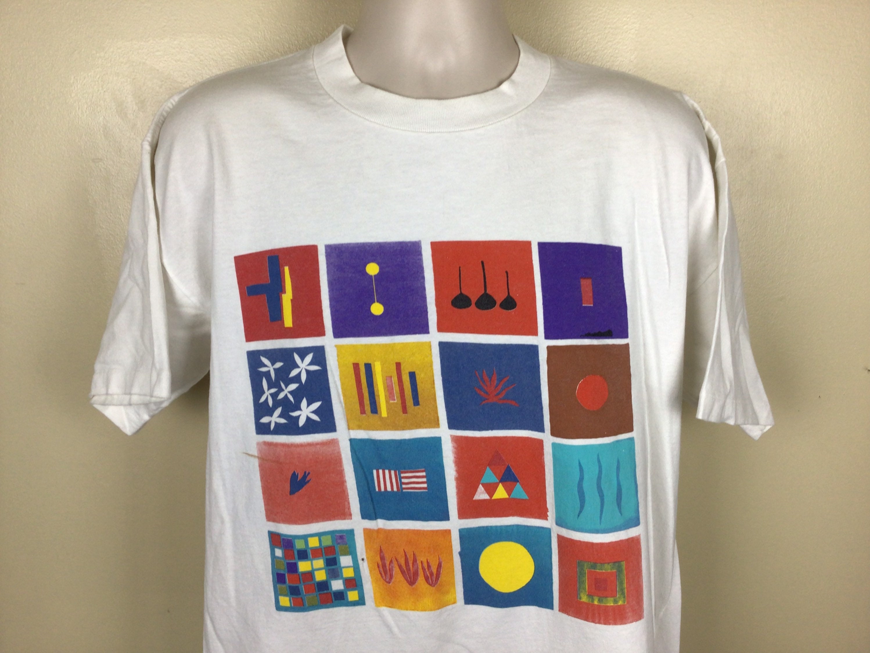 Vtg 1993 Tears for Fears Elemental T-shirt White XL 90s Concert