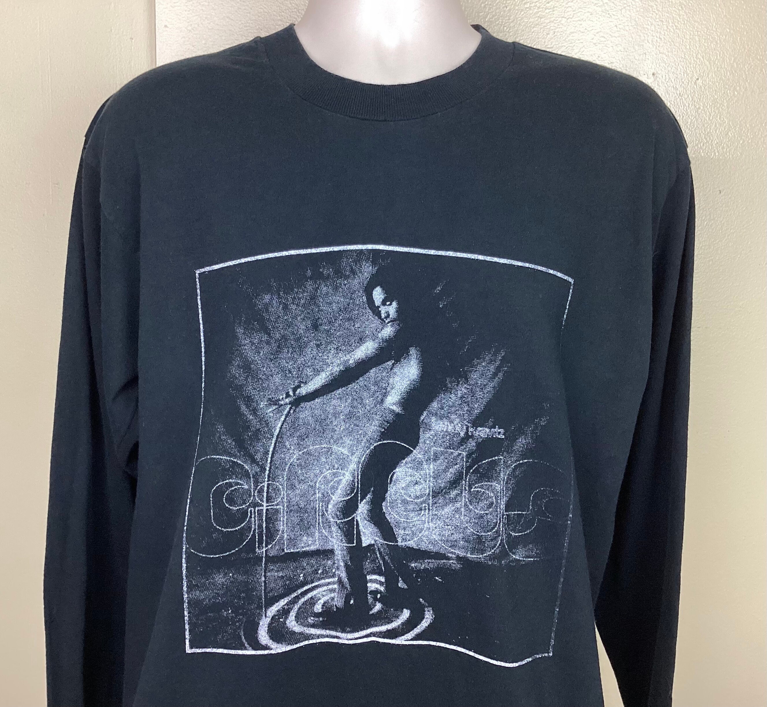 Vtg 1995 Lenny Kravitz Circus Tour Long Sleeve Concert T