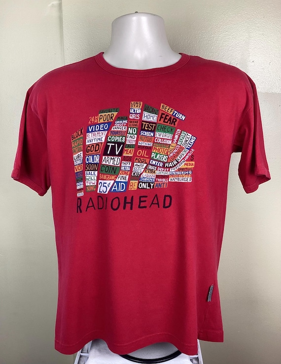 Radiohead Hail to the Thief Tshirt　レッド　M Radiohead Hail to the Thief Tshirt レッド M Radiohead Hail