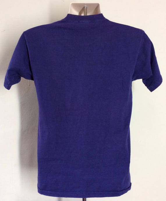 Vtg 70s The Who T-Shirt Purple S/M Classic Rock B… - image 3