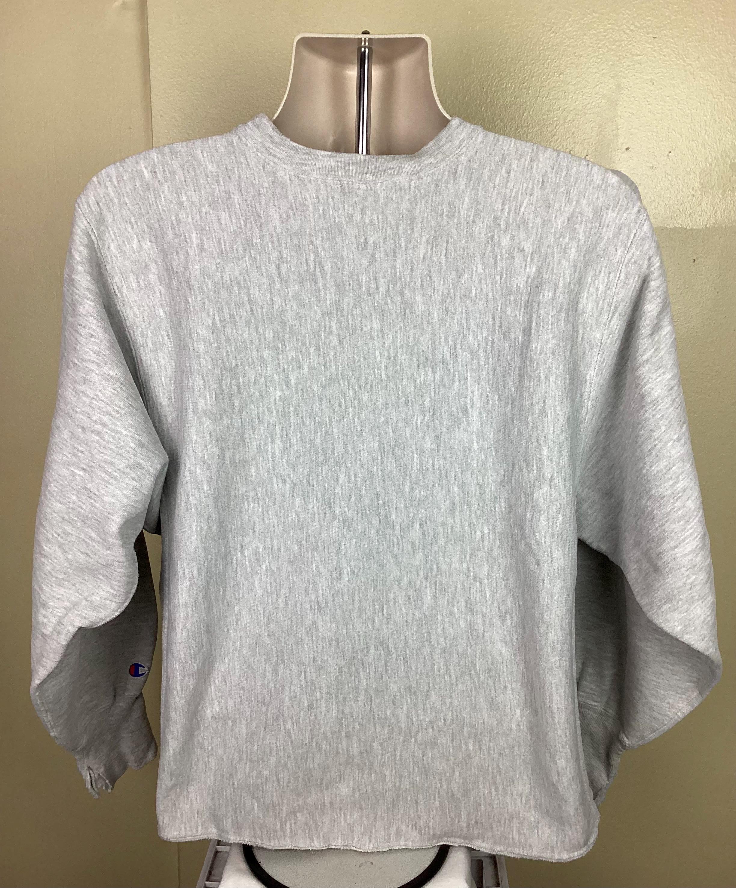 Vtg 90s Dartmouth Champion Reverse Weave Sweatshirt Heather Gray