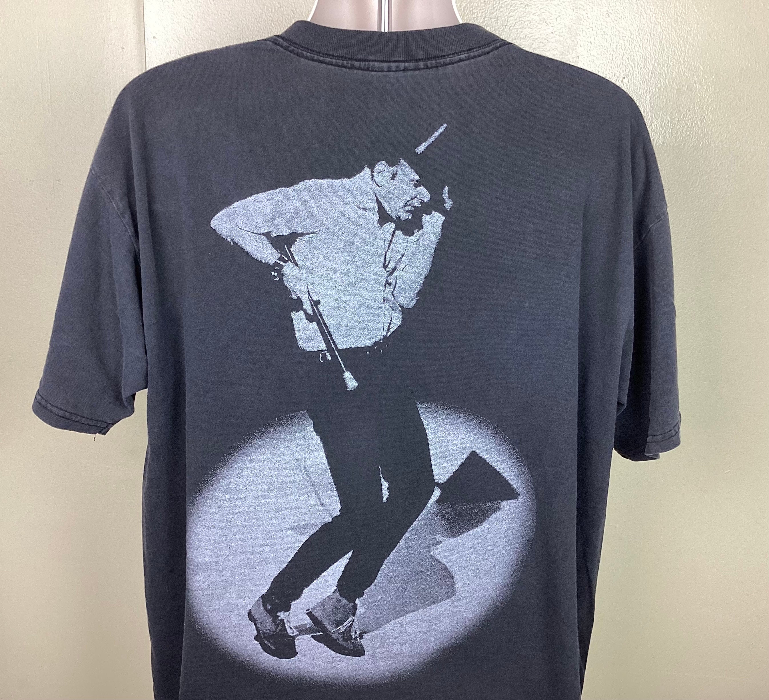 Vtg 90s Y2K Bob Fosse T-shirt Faded Black XL Broadway