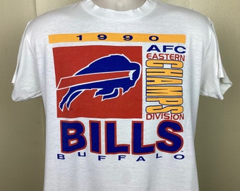 Vtg 1991 Super Bowl XXV Buffalo Bills New York Giants T-shirt