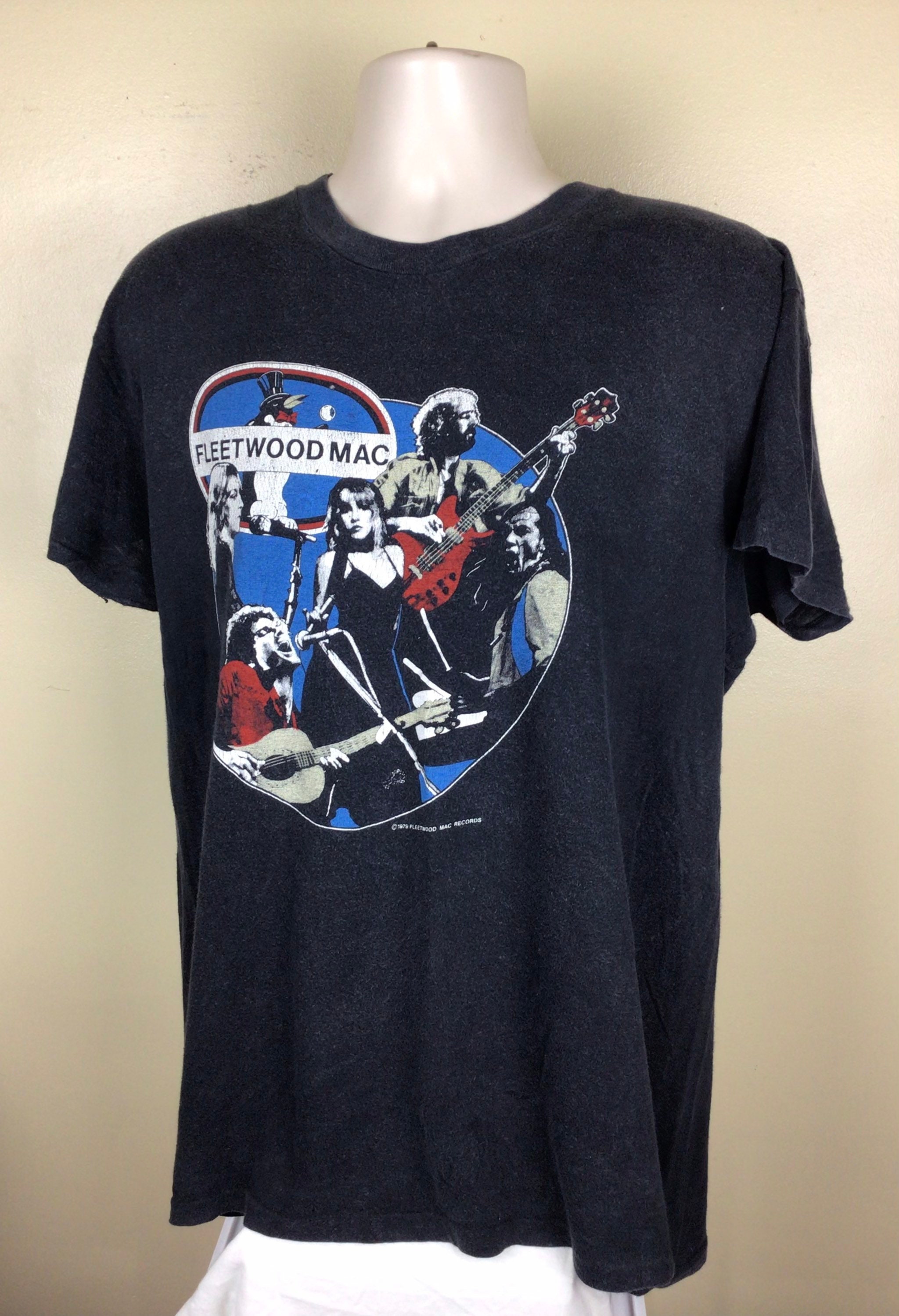激レア Vintage FLEETWOOD MAC コンサートTシャツ Fleetwood Mac - 70s vintage retro - music T-shirt XS - 2XL
