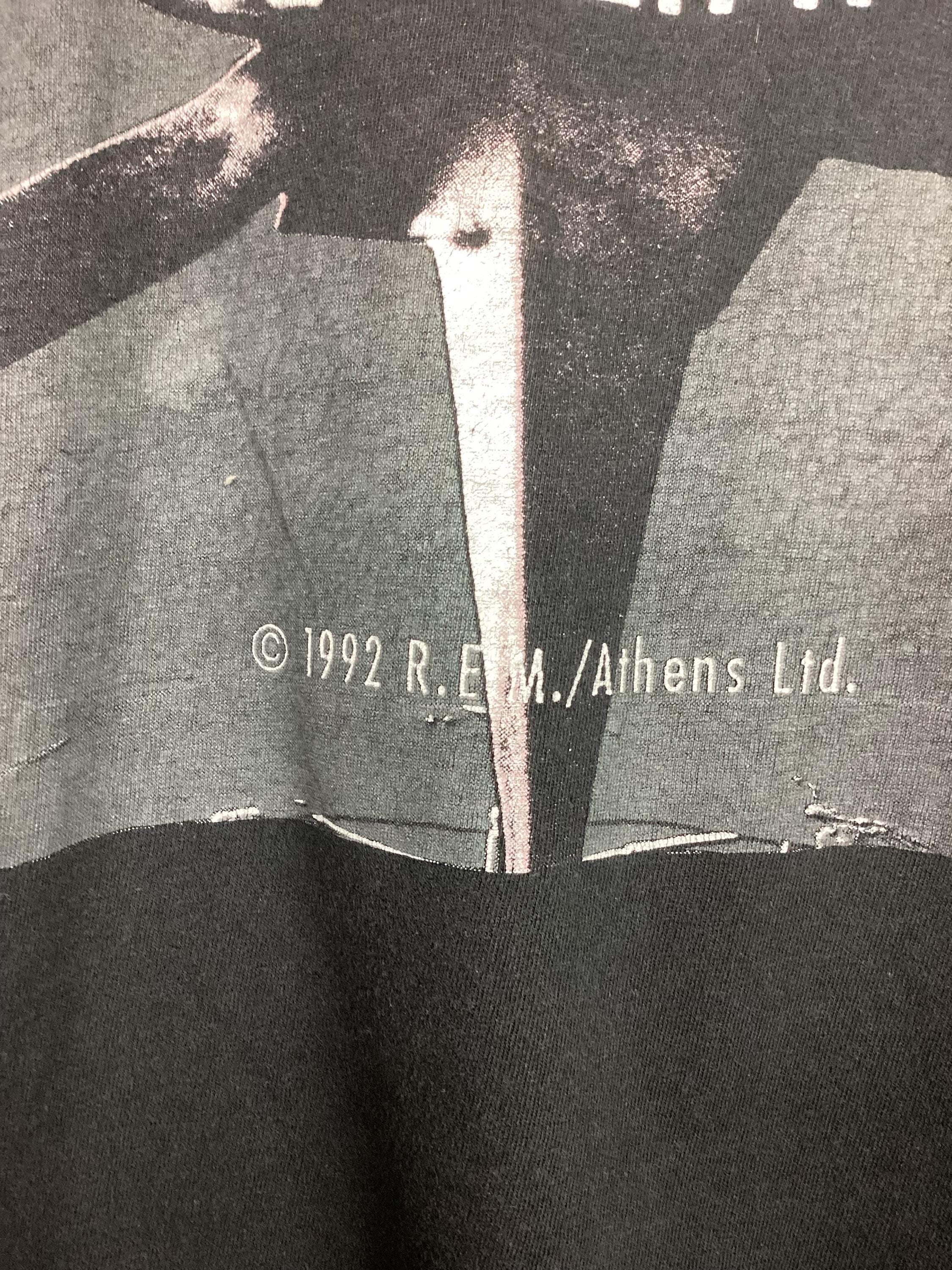 Vtg 1992 R.e.m. Automatic for the People T-shirt Black L 90s Vtg 1992 R.e.m. Automatic for the People T-shirt Black L 90s