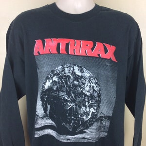 ANTHRAX volume8 vintage バンドTシャツ ロンT XL ANTHRAX volume8 vintage バンドTシャツ ロンT XL 80s ANTHRAX T