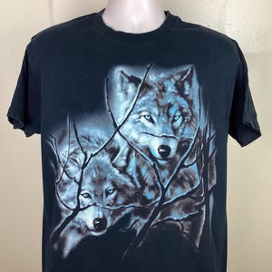 Vintage Grey Wolf Canis Lupus Tee BEST Fruit of the Loom