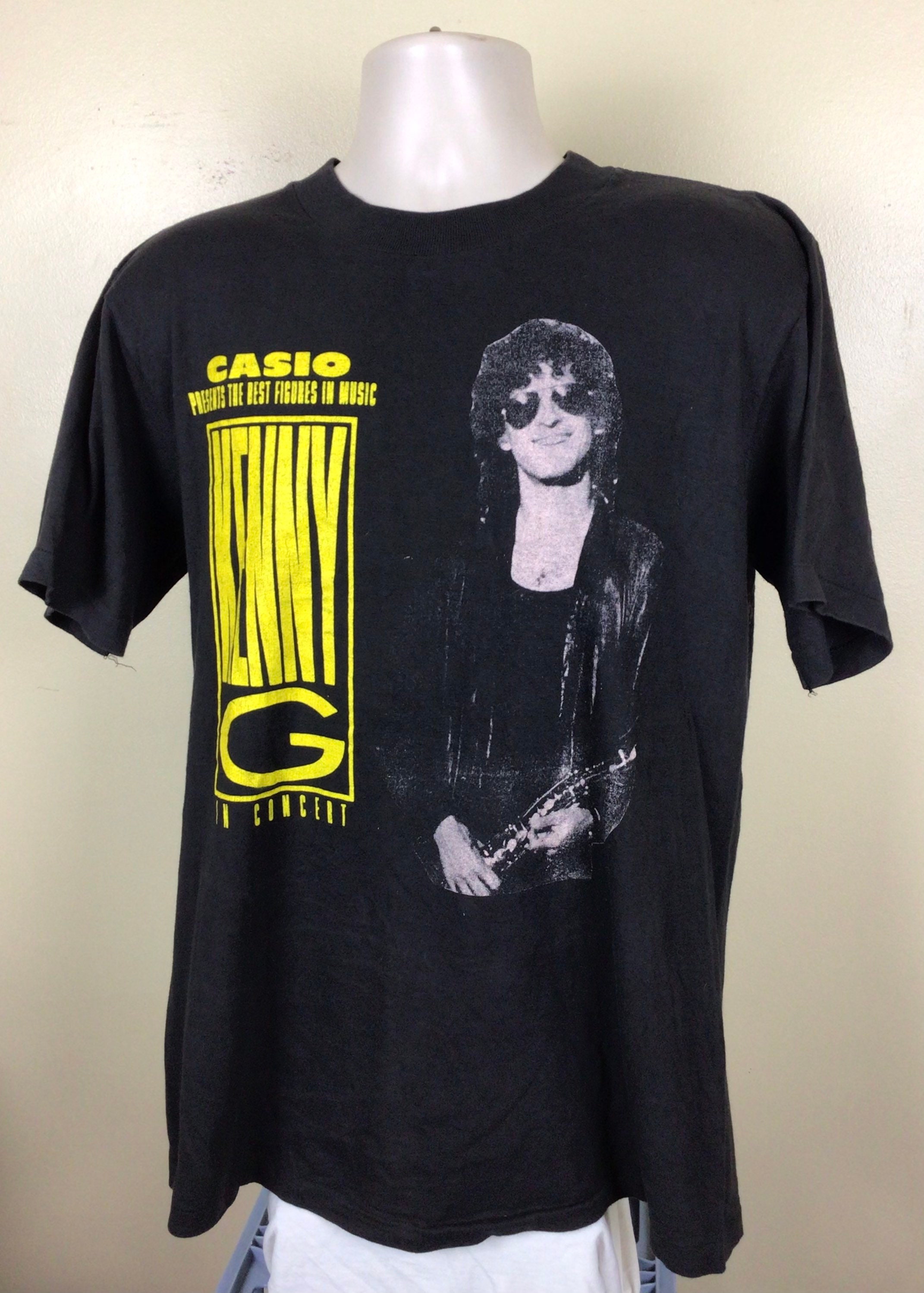 KENNY G 90年代　アメリカ製　JAZZTシャツ KENNY G 90年代 アメリカ製 JAZZTシャツ - メルカリ