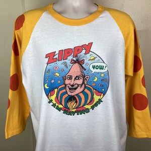 Vintage Zippy the Pinhead T-shirt 80s Bill Griffith Comic Book