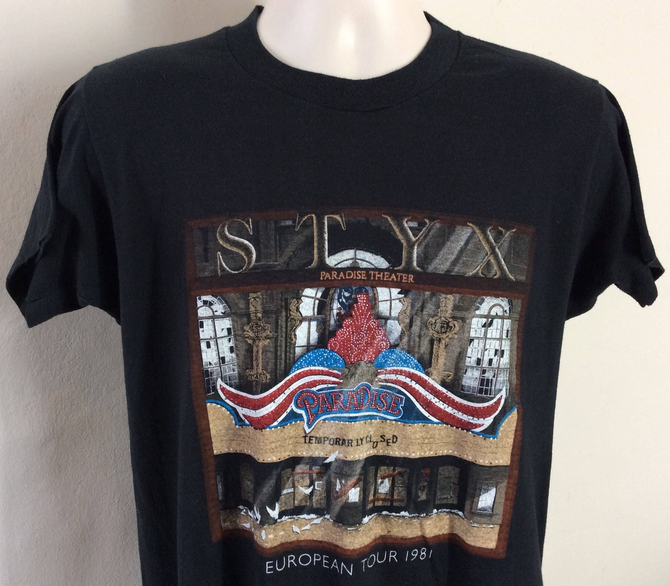 Styx paradise theater t shirt - Etsy 日本