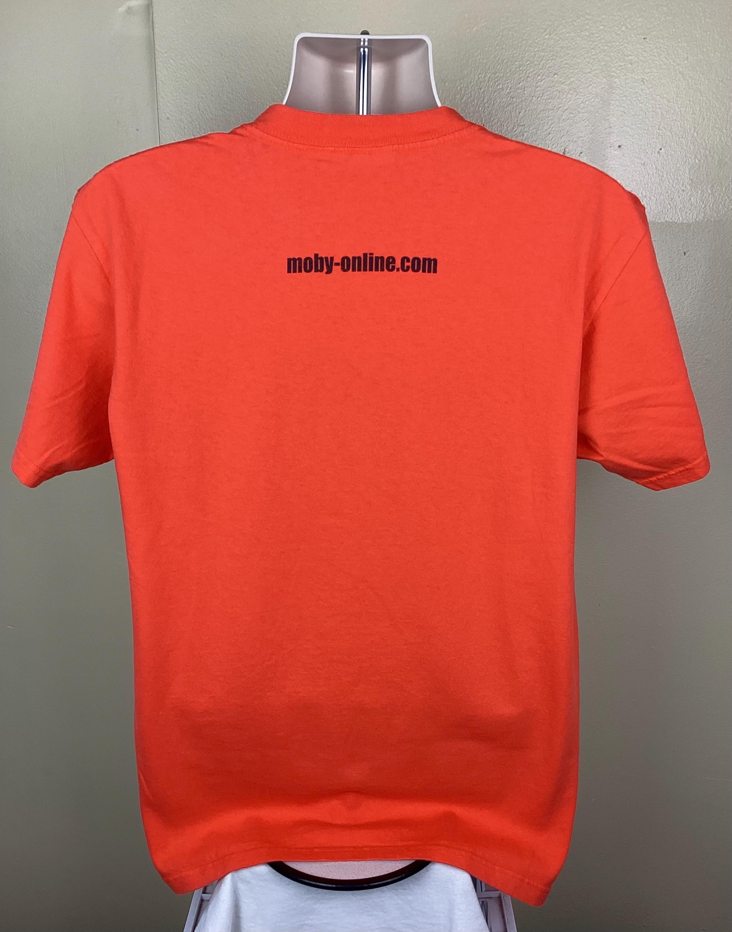 ヴィンテージ 90年代 モビー Tシャツ オレンジ L エレクトロニック 