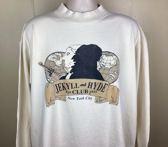 Vintage 90s Jekyll and Hyde Club NYC T-shirt Long Sleeve New York