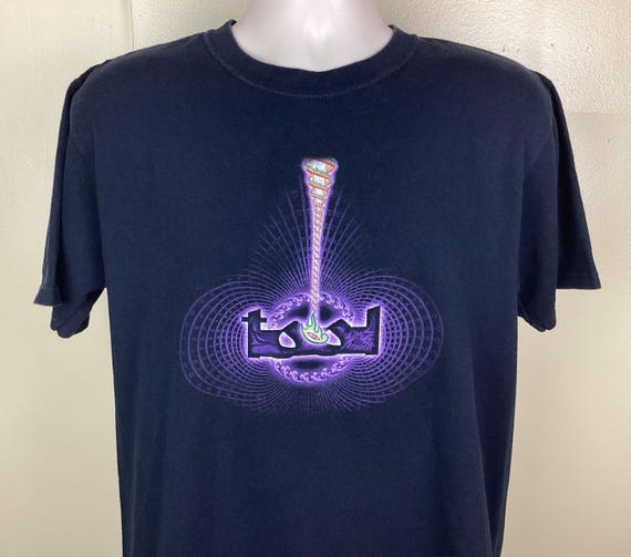 Vtg 2004 Tool Lateralus T-shirt Black M Y2K Hard Rock Heavy