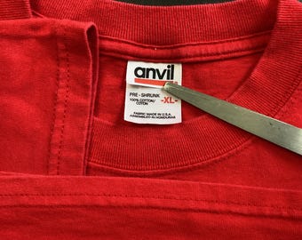 Vtg 2001 Rancid T-shirt Red XL Y2K Pop Punk Rock Band - Etsy