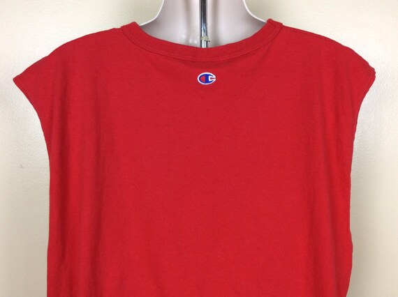 Vtg 1994 Champion Kansas City Chiefs Muscle T-Shi… - image 4