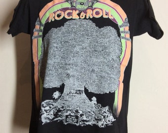 Vtg 1987 Family Tree of Rock and Roll T-shirt Black S 80s Bands - Etsy