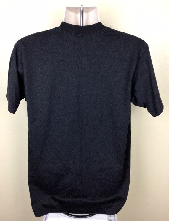 Vtg 80s Estes Park Colorado T-Shirt Black L Hanes… - image 3