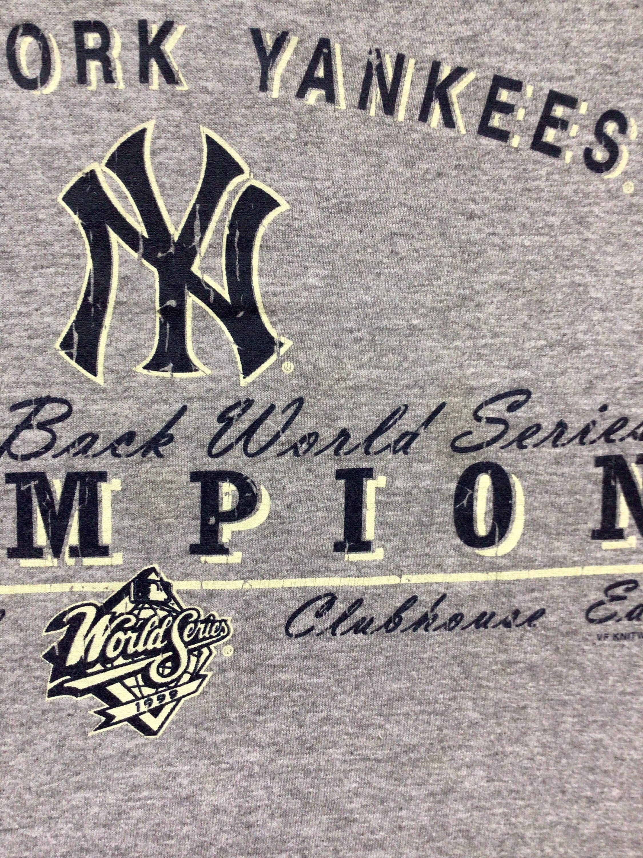 Vtg 1999 New York Yankees World Series Champions T-shirt