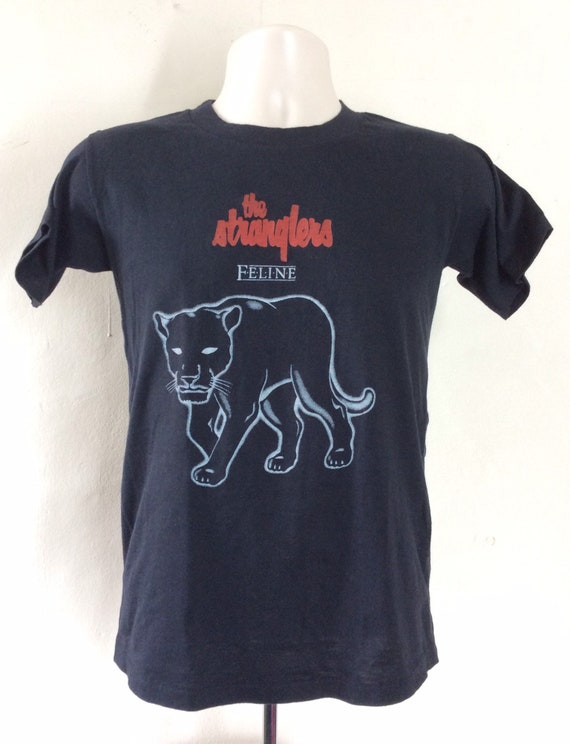 Vintage 1983 The Stranglers Feline Tour Concert T… - image 2