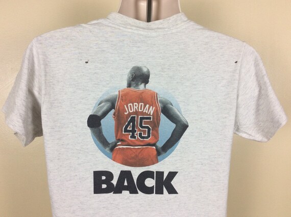Vtg 1995 Nike Michael Jordans Back 45 T 