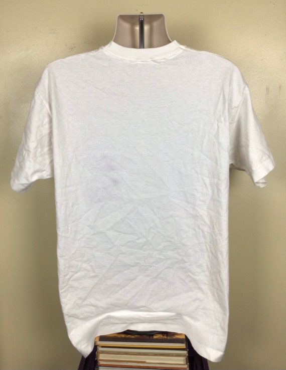 Vtg 90s Mickey Mouse T-Shirt White XL Disney Larg… - image 3
