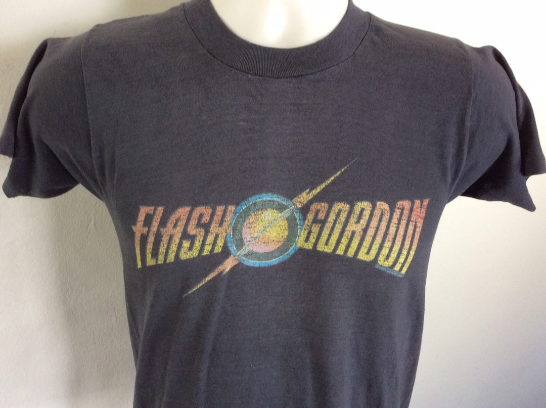 ヴィンテージ 1980 クイーン フラッシュ ゴードン Tシャツ ブラック XS/S 80年代 映画サウンドトラック フレディ マーキュリー  クラシック ロック - Etsy 日本, image size:1080x807