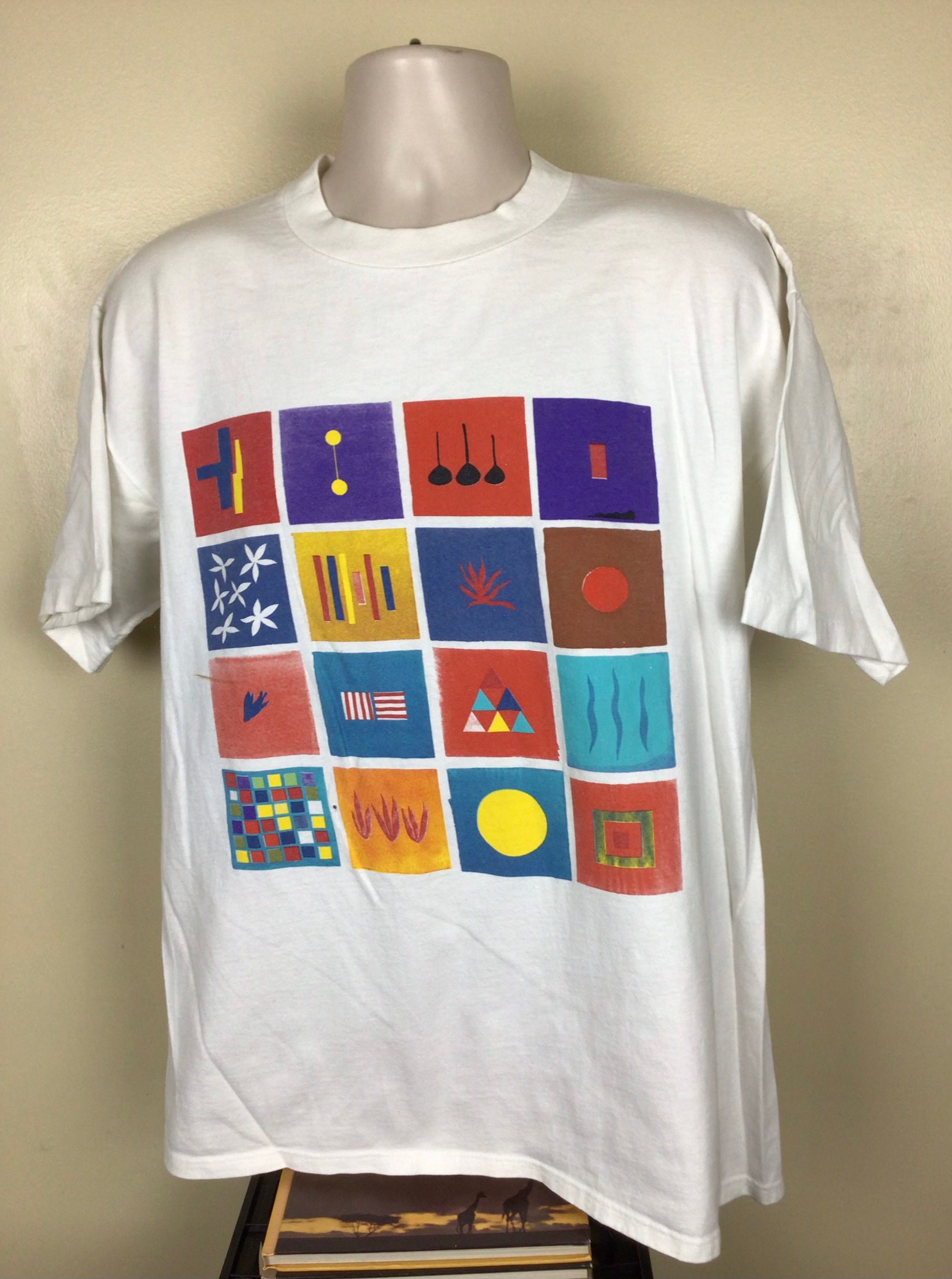 Tears For Fears Elemental Tour Bootleg Lot Shirt With Typos