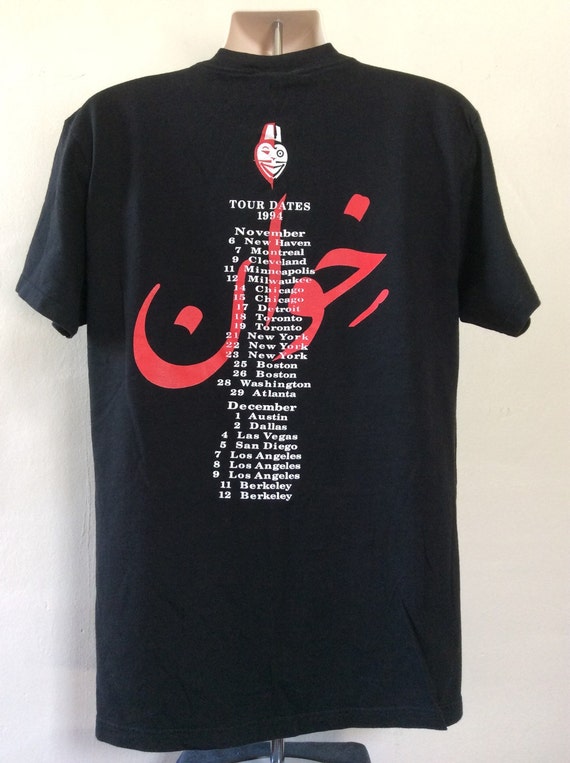 Vtg 1994 Bryan Ferry Mamouna Concert T-Shirt Blac… - image 3