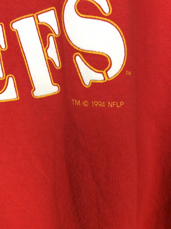 Vtg 1994 Champion Kansas City Chiefs Muscle T-Shi… - image 7