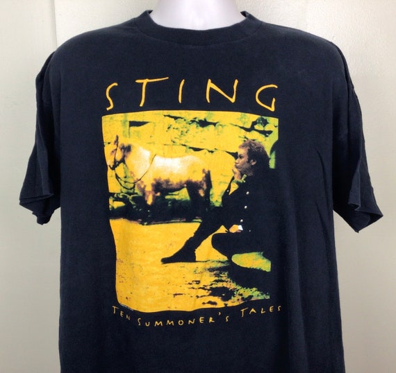 ヴィンテージ 1993 スティング コンサート Tシャツ ブラック XL