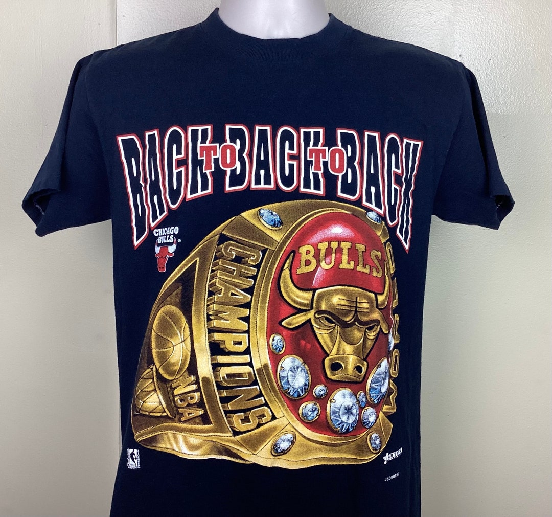 Chicago Bulls 92 Back To Back Champs Hwc 1991 Black Snapback