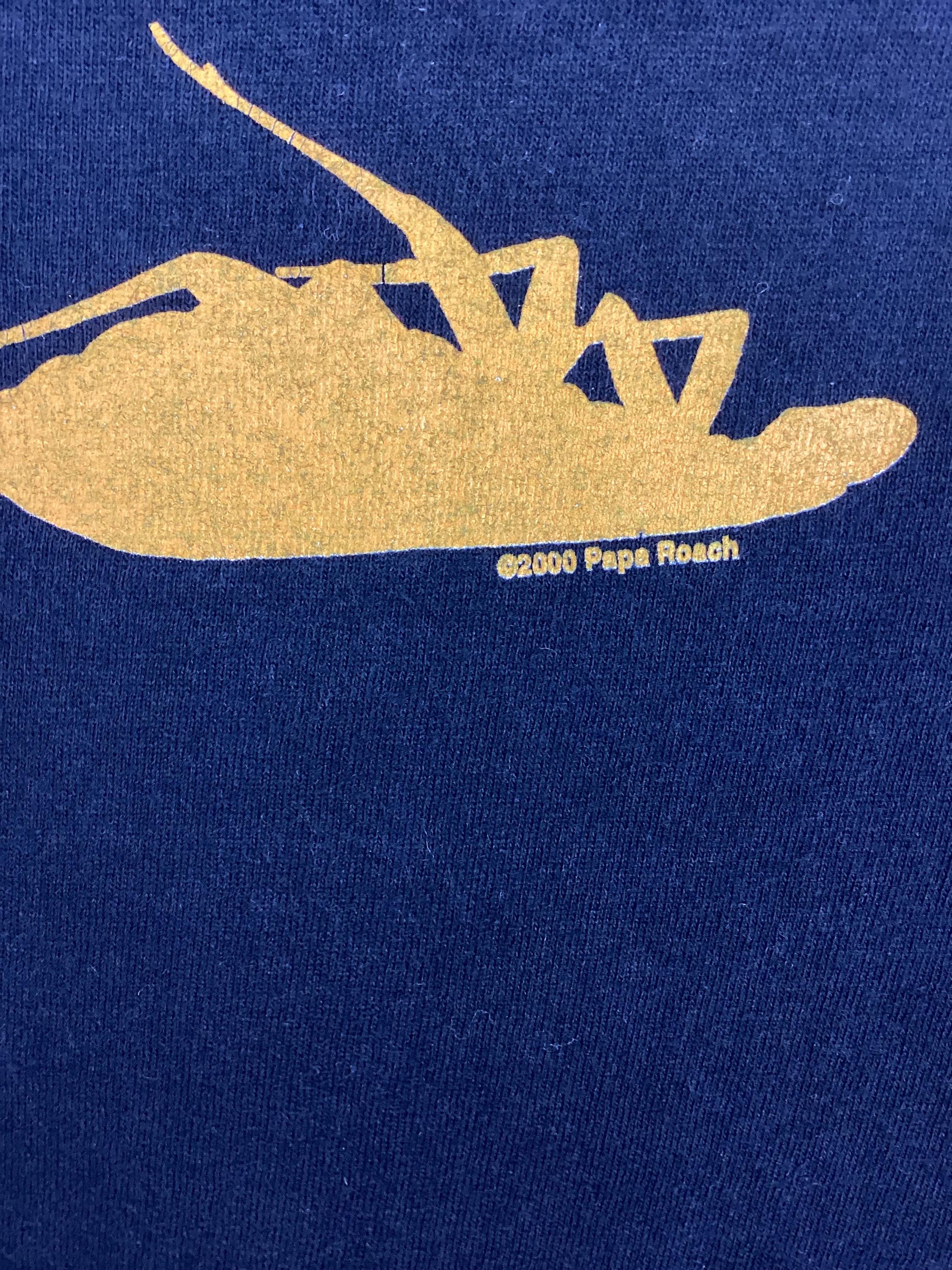 Vintage Papa Roach T-shirt 2000 Y2K Love Hate Tragedy Nu Metal 