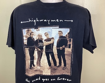 1990 the HIGHWAYMEN Vintage Original Rare 80's Concert Tour Johnny