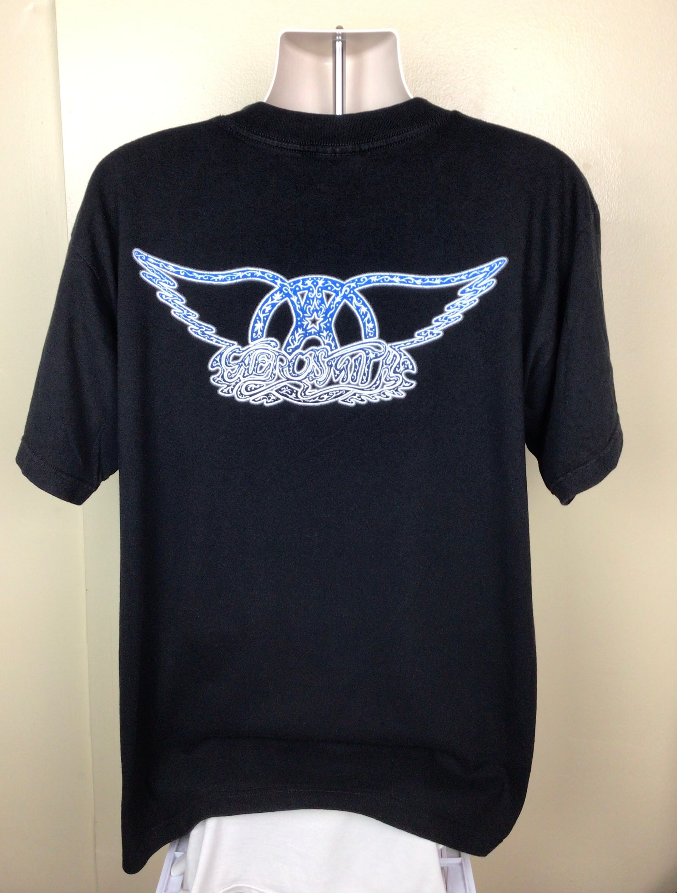 Vtg 1997 Aerosmith T-shirt Black XL 90s Giant Tag Classic Vtg 1997 Aerosmith T-shirt Black XL 90s Giant Tag Classic