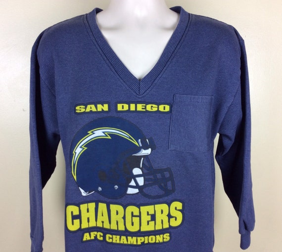 Vtg 1994 San Diego Chargers AFC Champions Pocket … - image 1